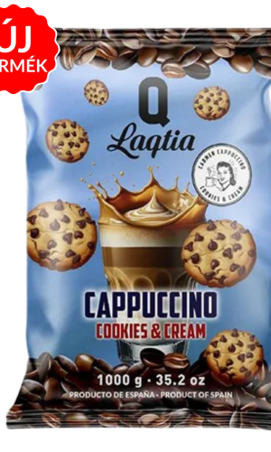 LAQTIA Cookies & Cream Cappuccino - 1kg