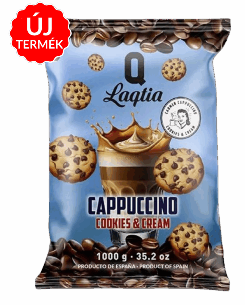 LAQTIA Cookies & Cream Cappuccino - 1kg